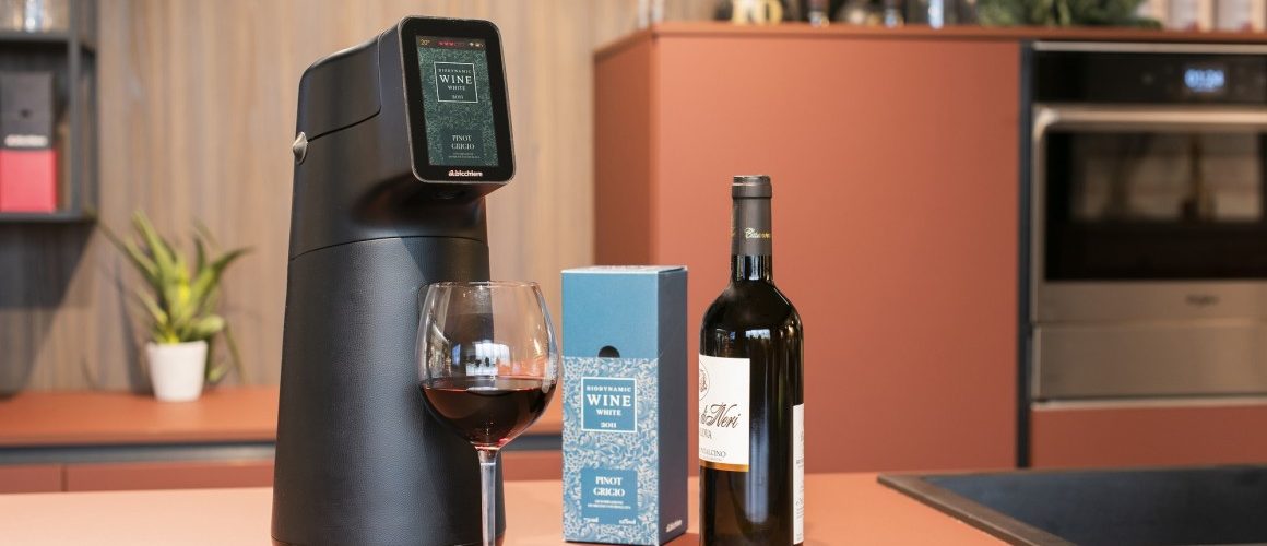 Albicchiere distributeur intelligent sert le vin à la température idéale