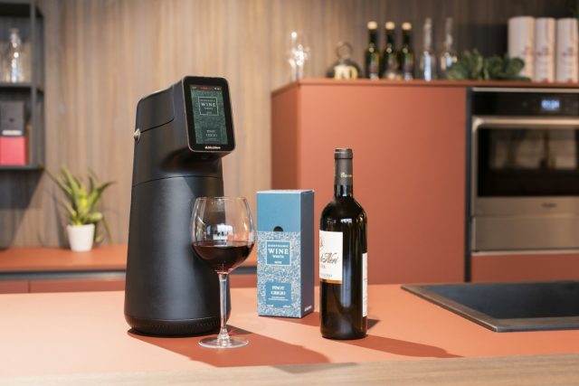 Albicchiere distributeur intelligent sert le vin à la température idéale