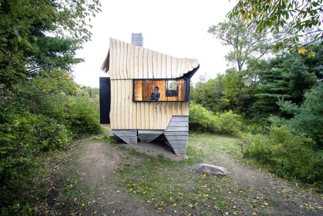 Ashen Cabin - Une maison construite avec une imprimante 3D
