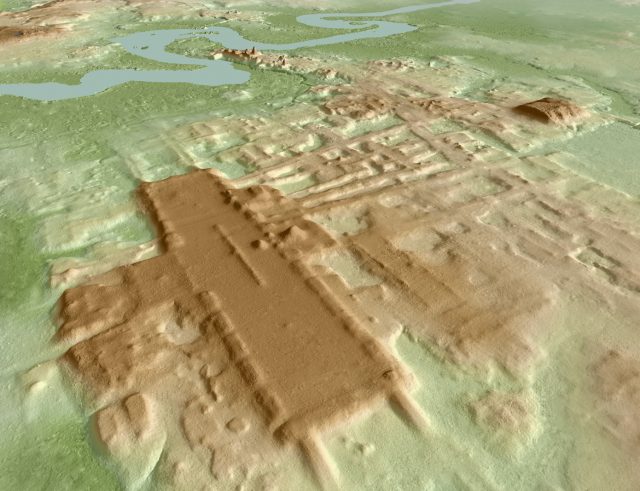 Lidar aide à découvrir une ancienne structure maya d'un kilomètre de long