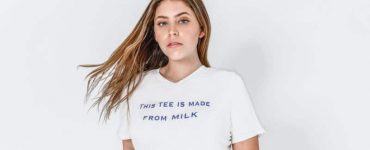 Mi Terro invente un t-shirt fabriqué à partir de lait périmé
