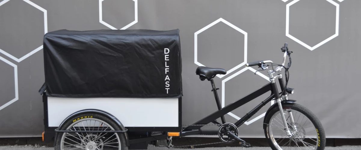 Le Trike électrique de Delfast est prêt à effectuer des livraisons