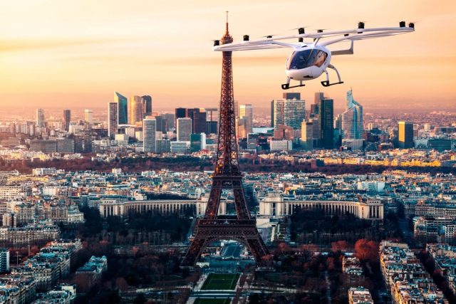 Un taxi aérien électrique pourrait voler dans le parisien durant les JO