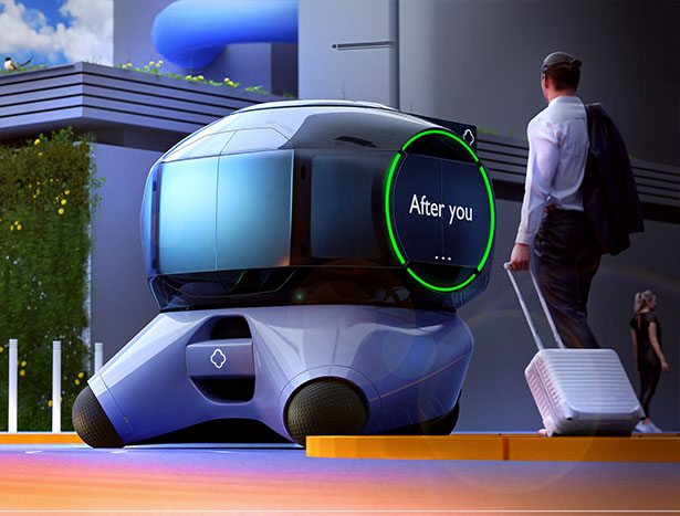 Chuan Jiang dévoile un concept de véhicule façon bulle futuriste