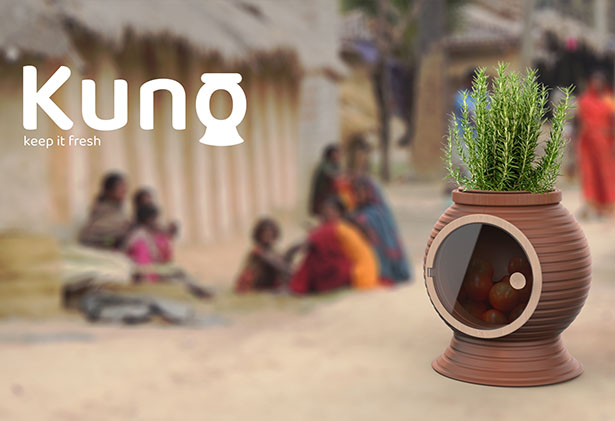 Kuno – Un réfrigérateur écologique fabriqué à partir d'argile