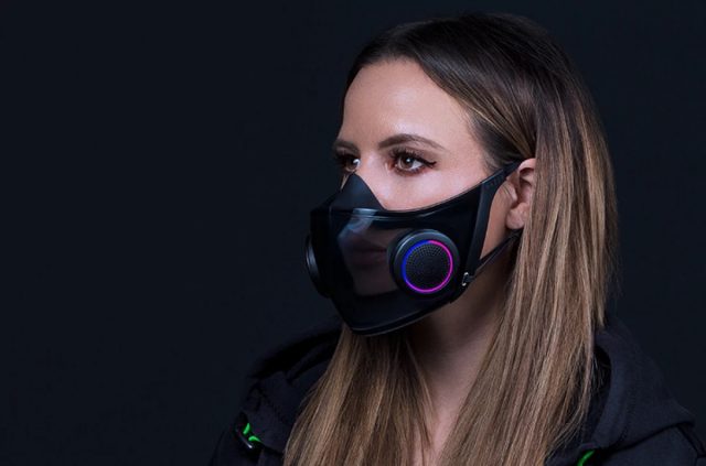 Project Hazel - Razer dévoile un masque transparent réutilisable 