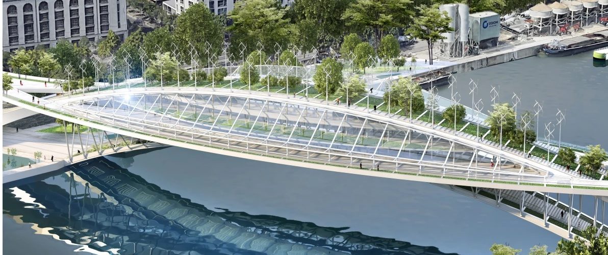 Vincent Callebaut veut enjamber la Seine avec des jardins potagers