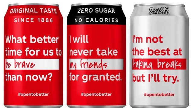 Open to Better – Le packaging de Coca-Cola se réinvente