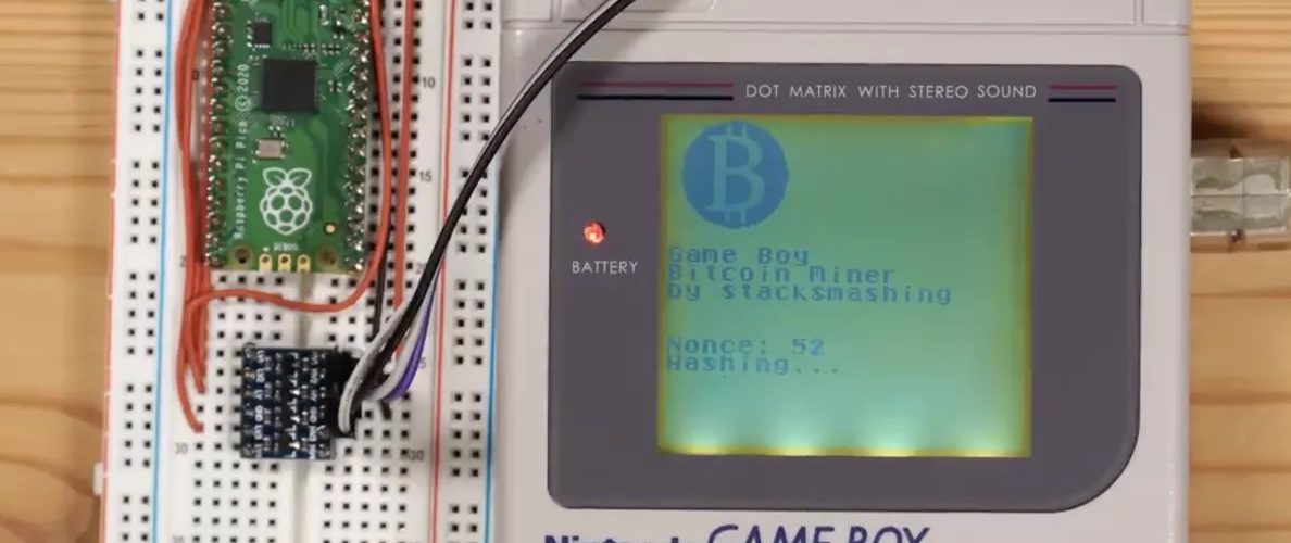 Miner du bitcoin sur une Game Boy est désormais possible