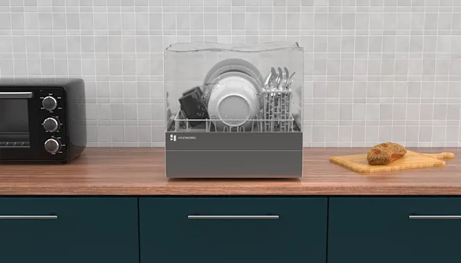 Heatworks ouvre les précommandes pour son lave-vaisselle sans plomberie
