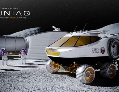 Inspiré par les voitures Skoda, XTEND Design a dévoilé le rover lunaire LUNIAQ