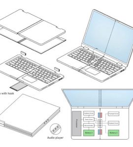 Un ordinateur portable pliable en origami a été breveté par Samsung