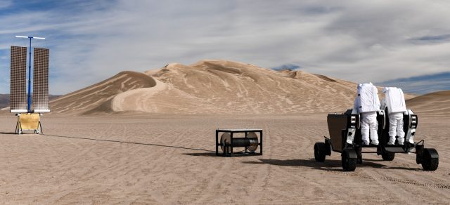 Astrolab FLEX Rover avec interface modulaire de charge utile pour l'exploration planétaire 1