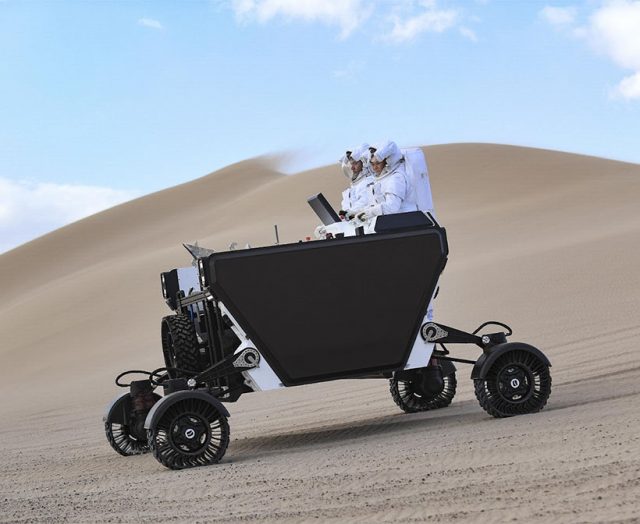 Astrolab FLEX Rover avec interface modulaire de charge utile pour l'exploration planétaire