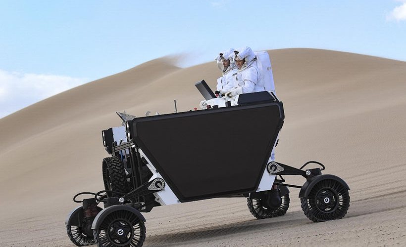 Astrolab FLEX Rover avec interface modulaire de charge utile pour l'exploration planétaire