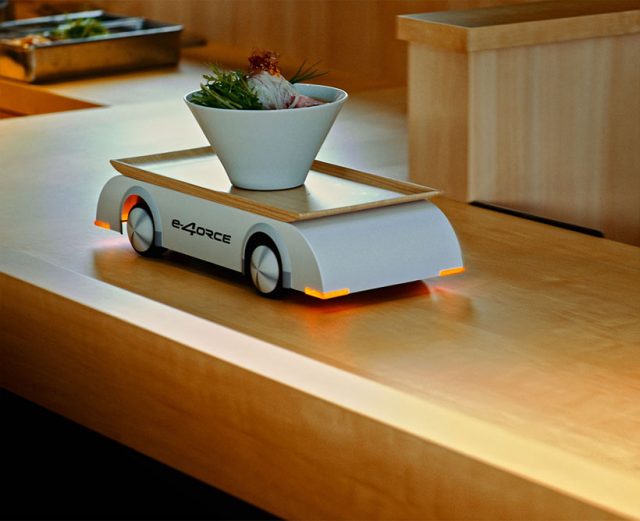 Nissan e-4ORCE Ramen Counter fait la démonstration de la technologie e-4ORCE