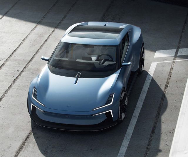 Polestar O₂ Concept Electric Roadster est livré avec un drone cinématique intégré