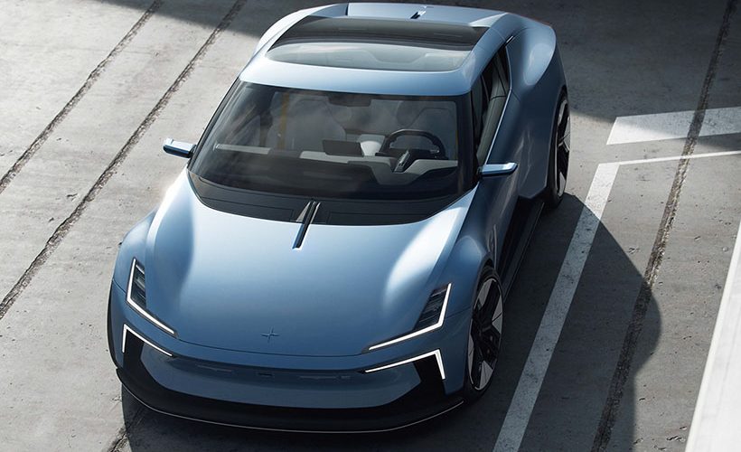 Polestar O₂ Concept Electric Roadster est livré avec un drone cinématique intégré