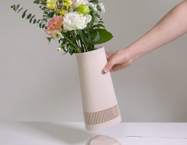 Blooming Product - Un haut-parleur et un vase en un seul produit