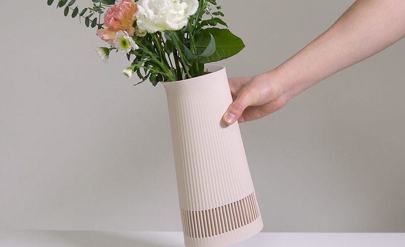 Blooming Product - Un haut-parleur et un vase en un seul produit