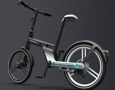 HONBIKE - Vélo électrique pliable avec assistance automatique en montée et système de sécurité intelligent
