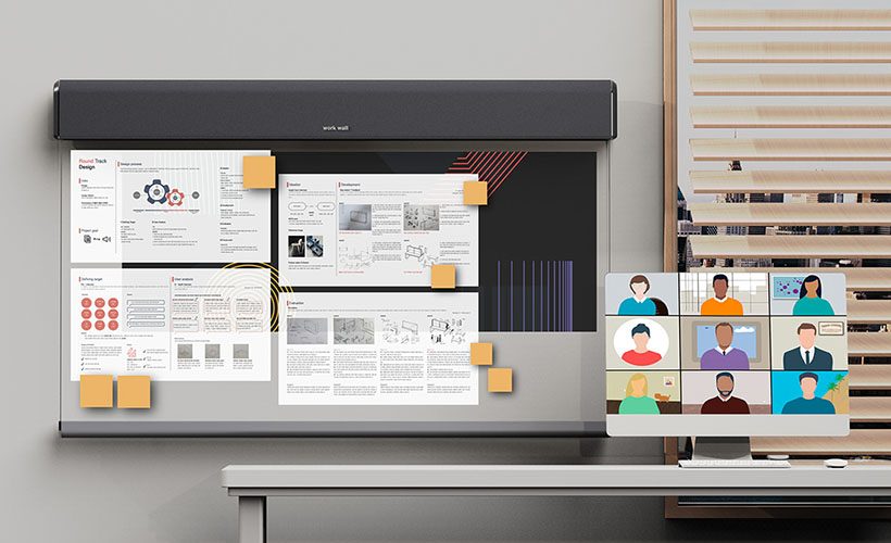 Work Wall - Un tableau numérique pour vos réunions en vidéoconférence