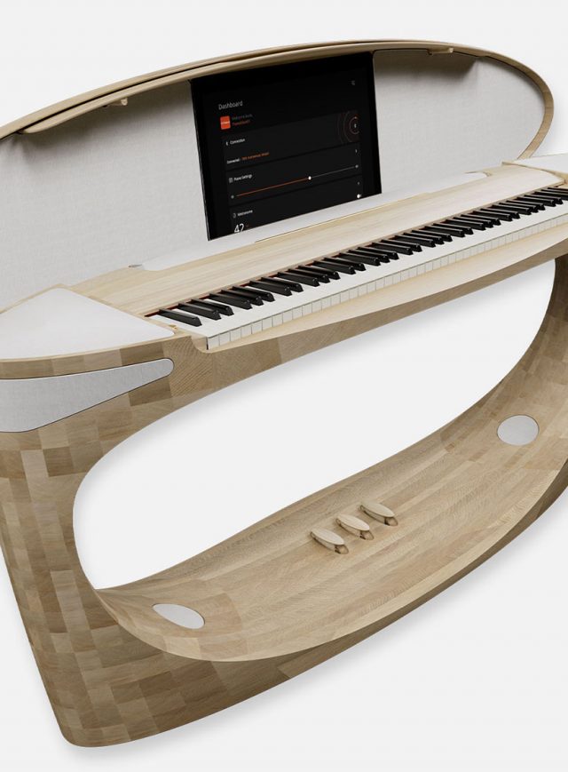 Roland 50th Anniversary Concept Model Piano célèbre toute l'histoire des pianos Roland