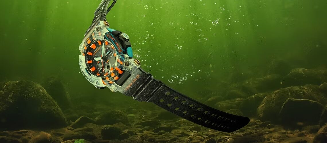 Cette édition spéciale de Casio G-Shock Frogman affiche la couleur