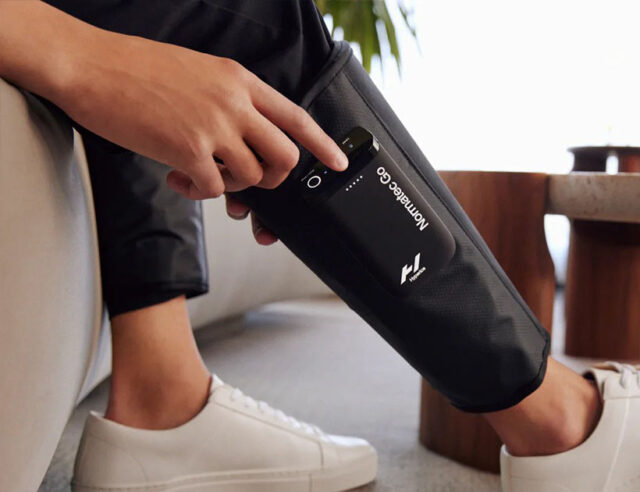 Hyperice Normatec Go - Compression d'air dynamique portable pour vos jambes 1