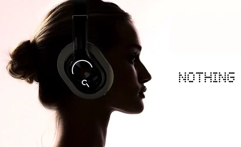 Head (1) - Casque d'écoute conceptuel futuriste et transparent pour la marque Nothing