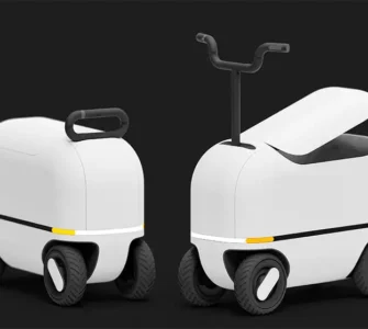 Le scooter électrique Along concept de mobilité partagée intelligente pour l'environnement urbain 2