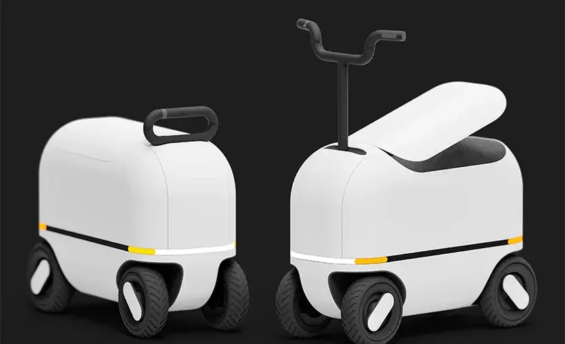 Le scooter électrique Along concept de mobilité partagée intelligente pour l'environnement urbain 2