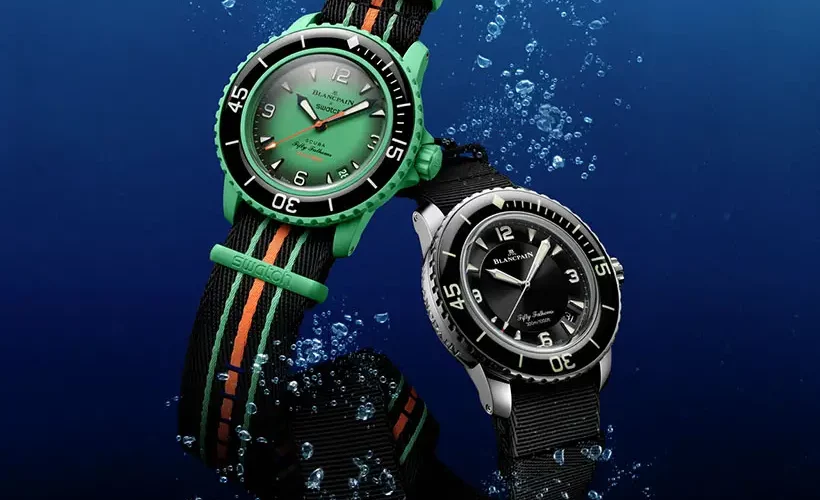 Swatch x Blancpain - La collection de montres Bioceramic Scuba Fifty Fathoms 1