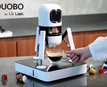 LG DUOBO - La machine à café dotée d'un système d'extraction à double capsule