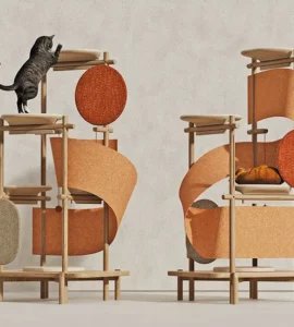 UNU Cat Dreams – Un arbre à chat moderne personnalisable