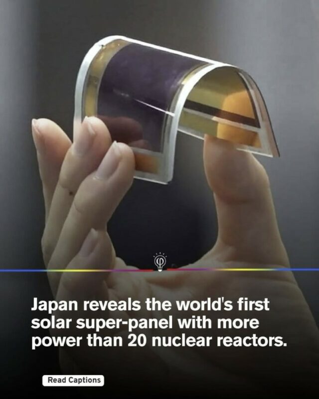 panneaux solaires pérovskite japon