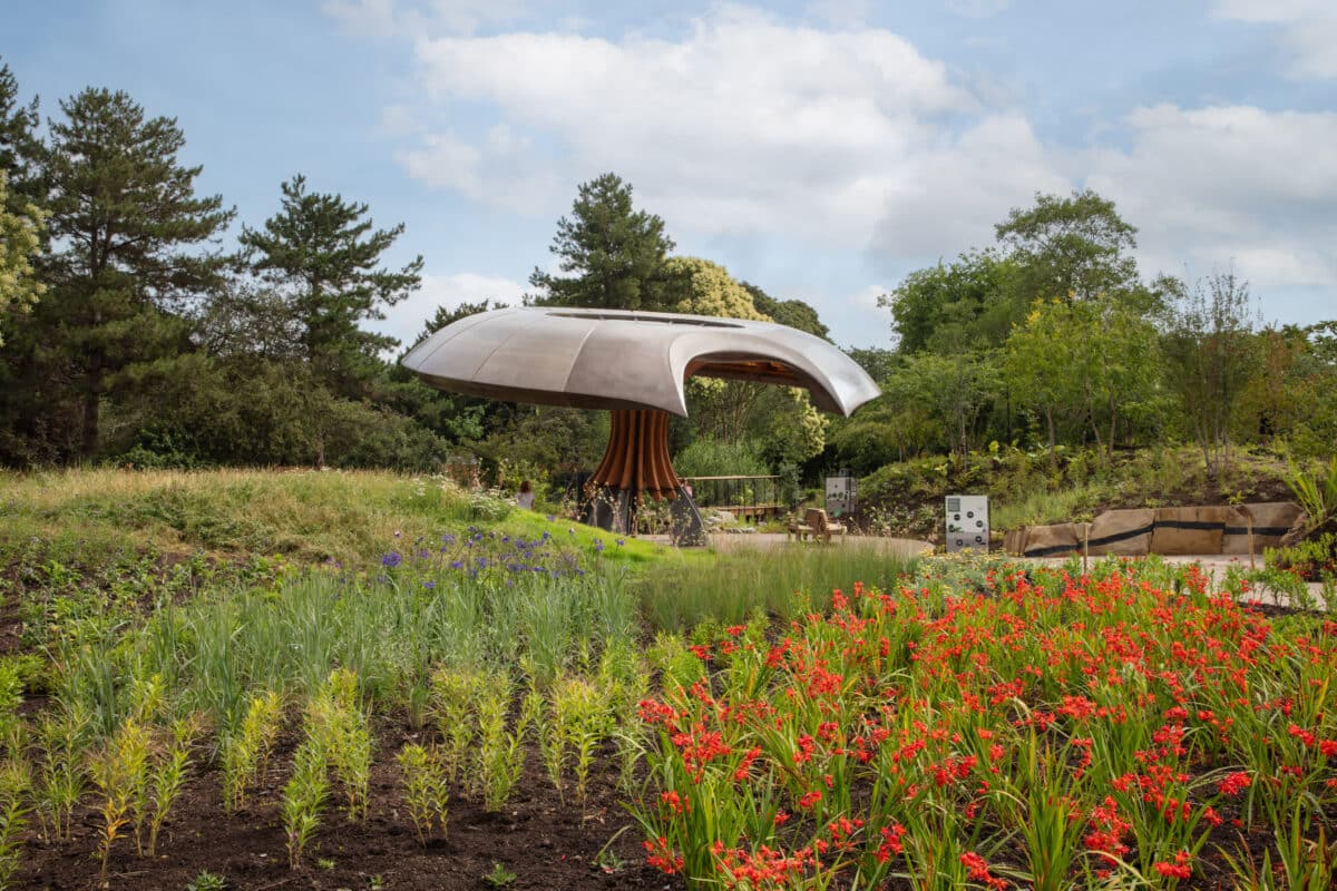 The Carbon Garden Pavilion by Mizzi Studio