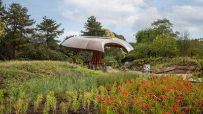 The Carbon Garden Pavilion by Mizzi Studio